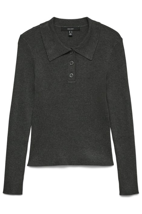 Vero Moda vmsiljerib ls poloneck pullover noo